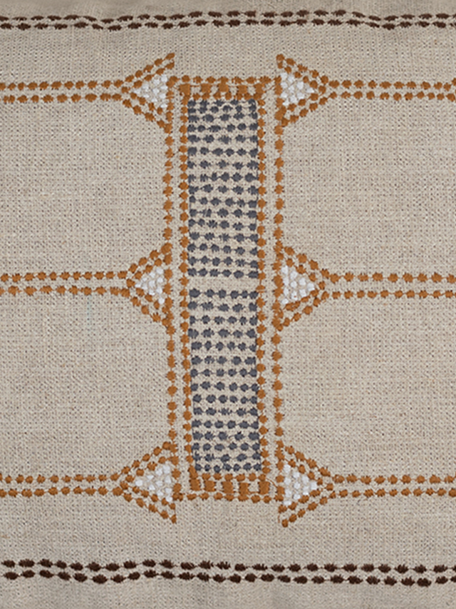 Grey Dream Cotton-Linen Cushion