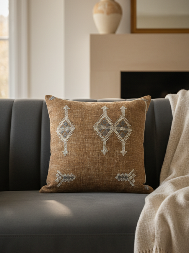 Amira Cotton-Linen Cushion