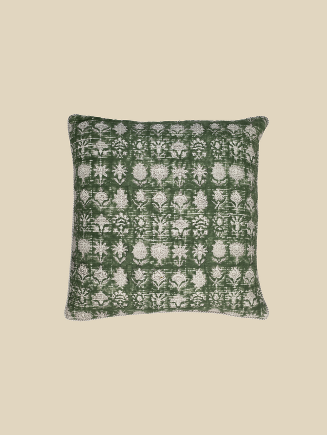 Selva Floral Cotton Cushion
