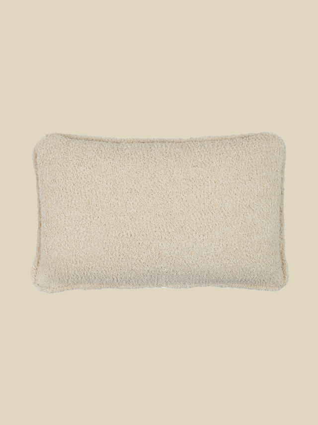 Silvia Blue Cotton Boucle Cushion