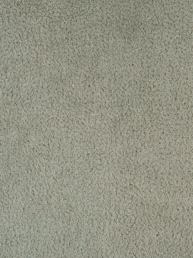 Silvia Green Cotton Boucle Cushion