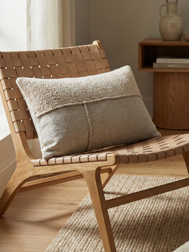Saya Handwoven Cotton Cushion