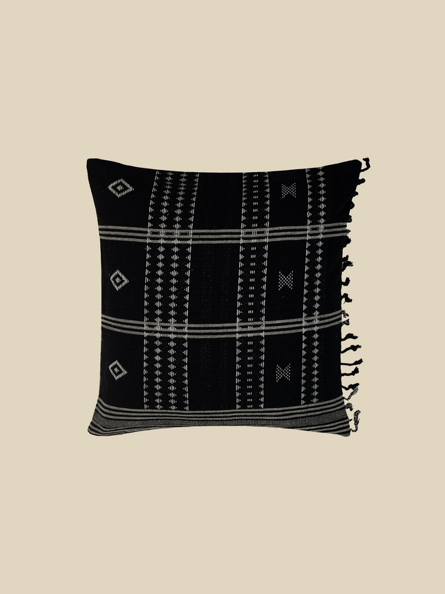 Kayali Black Cotton Cushion