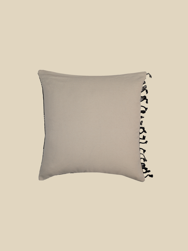 Kayali Black Cotton Cushion