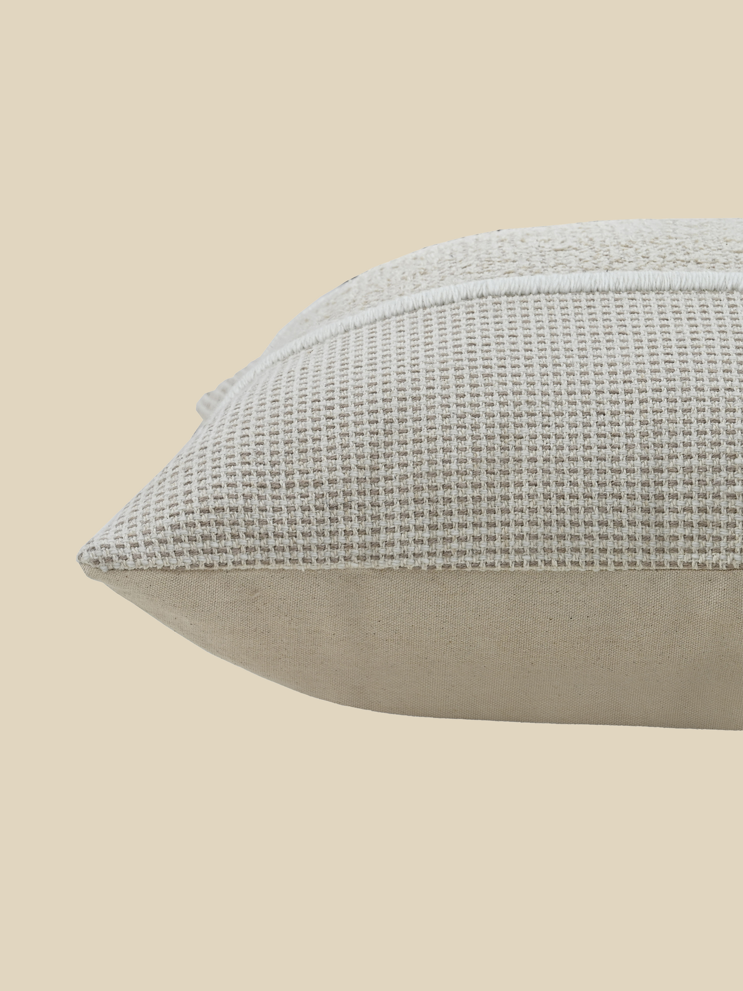 Lyric Cotton-Wool Cushion