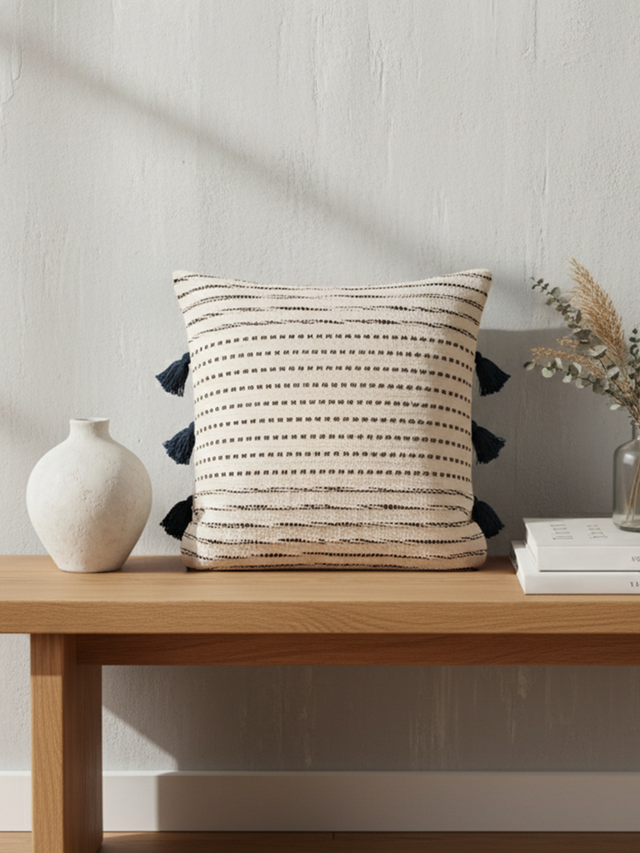 Nautica Cotton Striped Cushion