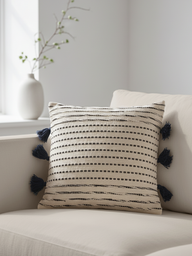 Nautica Cotton Striped Cushion