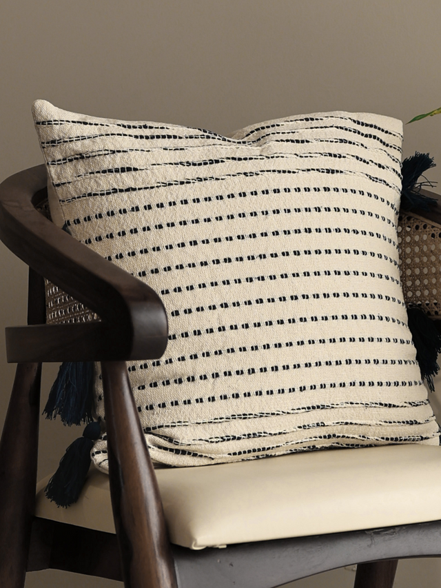 Nautica Cotton Striped Cushion