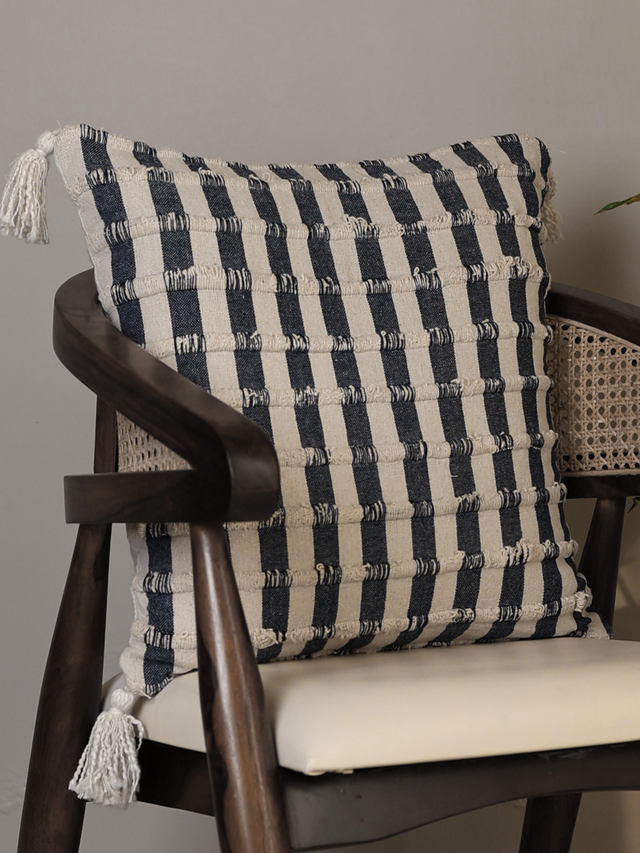 Nautica Cotton Indigo Cushion