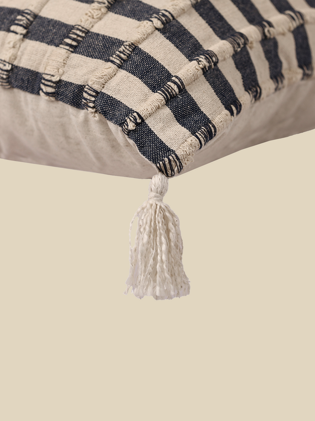 Nautica Cotton Indigo Cushion