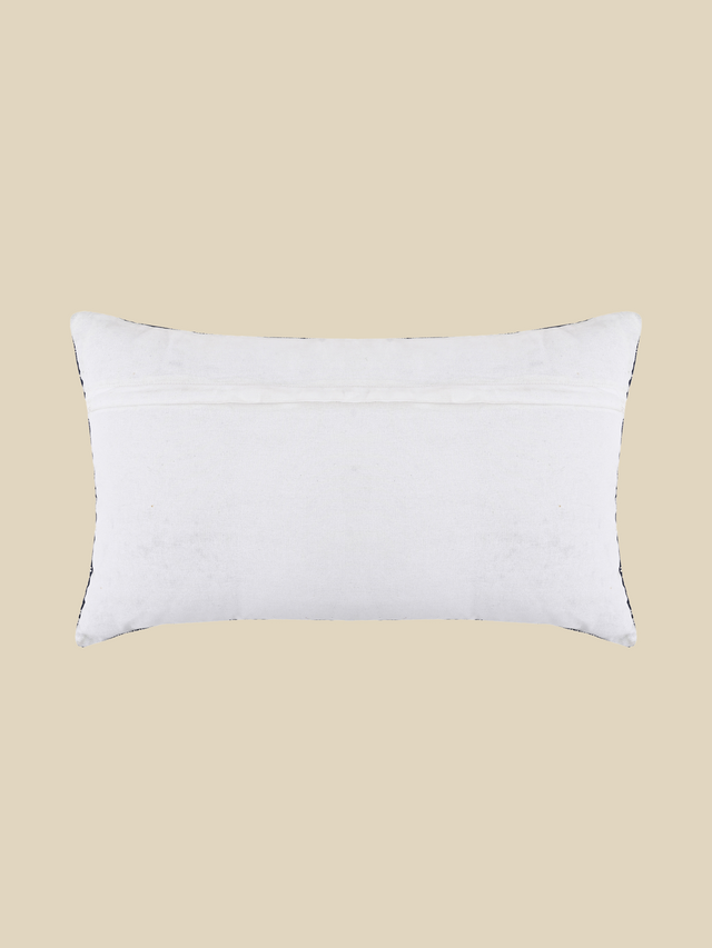 Talia Blue Cotton Cushion