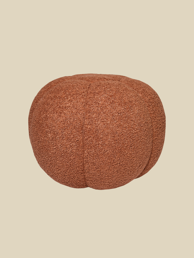 Linden Rust Pouffe