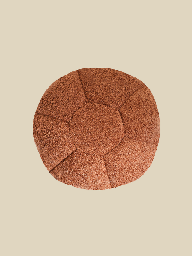 Linden Rust Pouffe