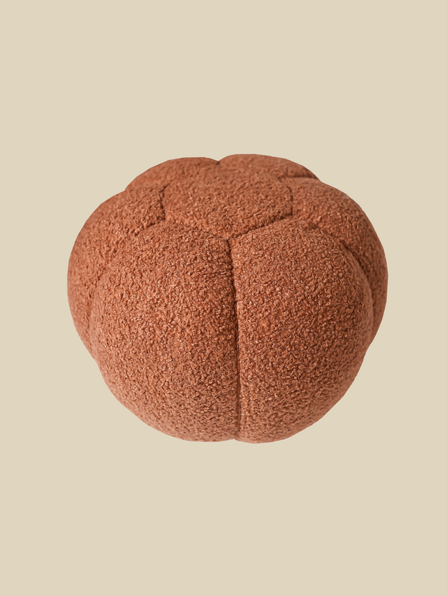 Linden Rust Pouffe