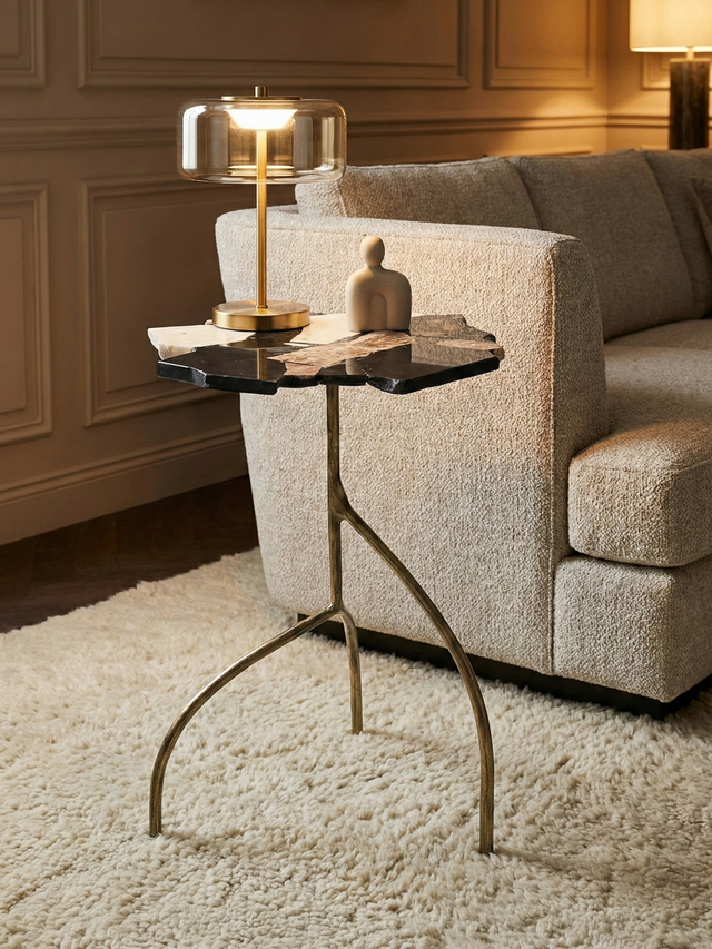 Maverik Terrazzo Side Table