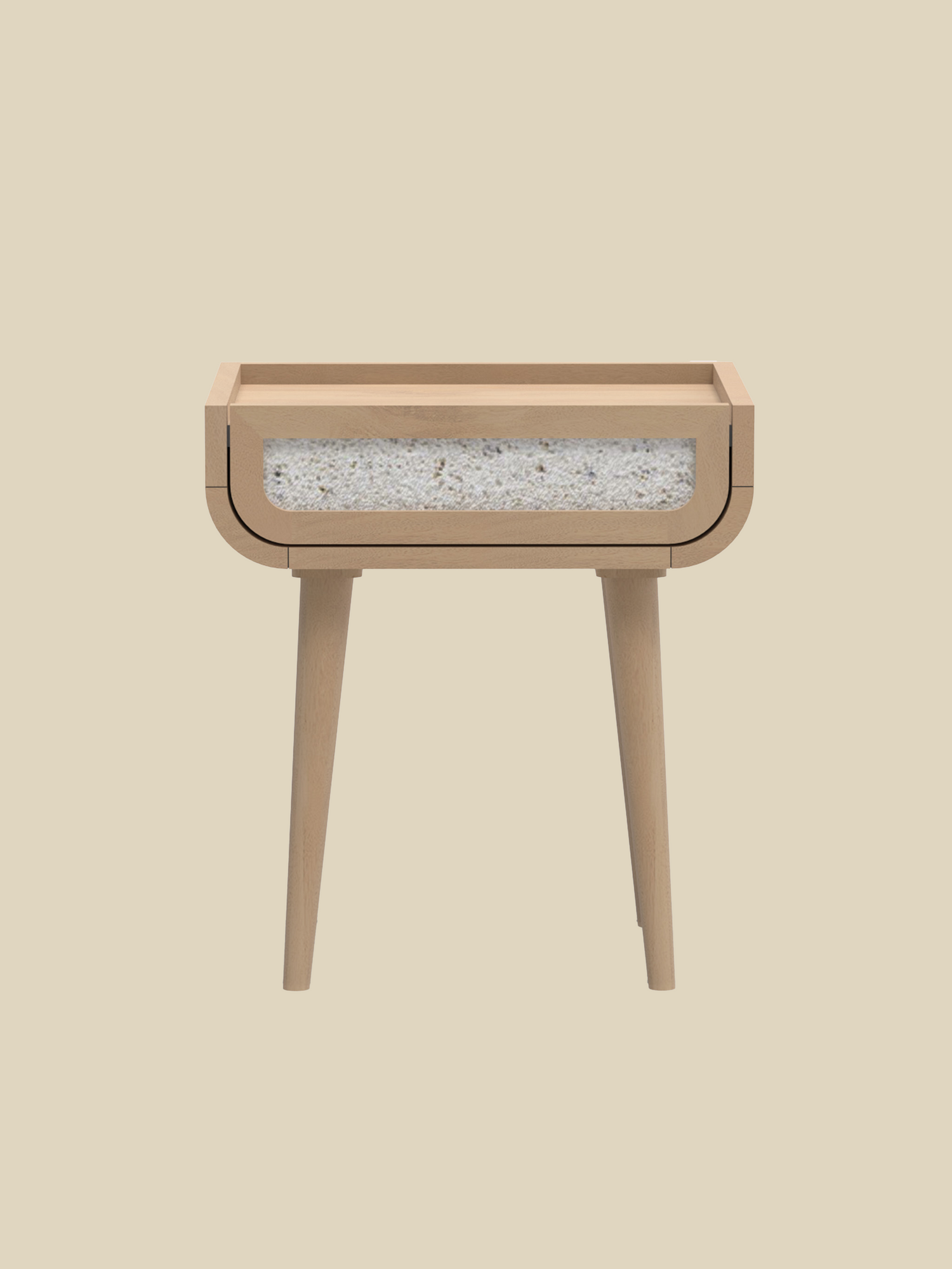 Kael Bedside Table - Natural