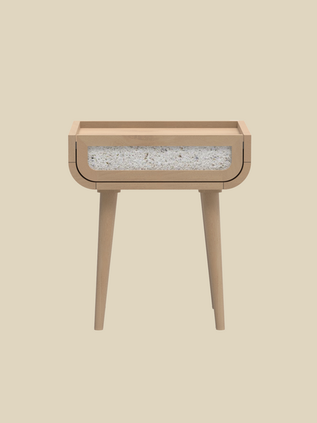 Kael Bedside Table - Natural