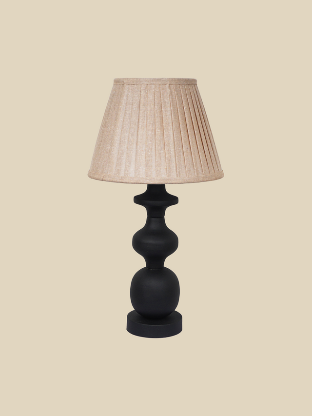 Mira Black Metal Table Lamp