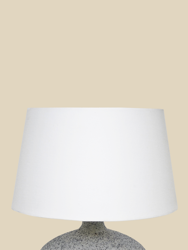 Rune Textured Metal Table Lamp