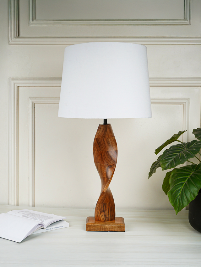Soren Wooden Table Lamp