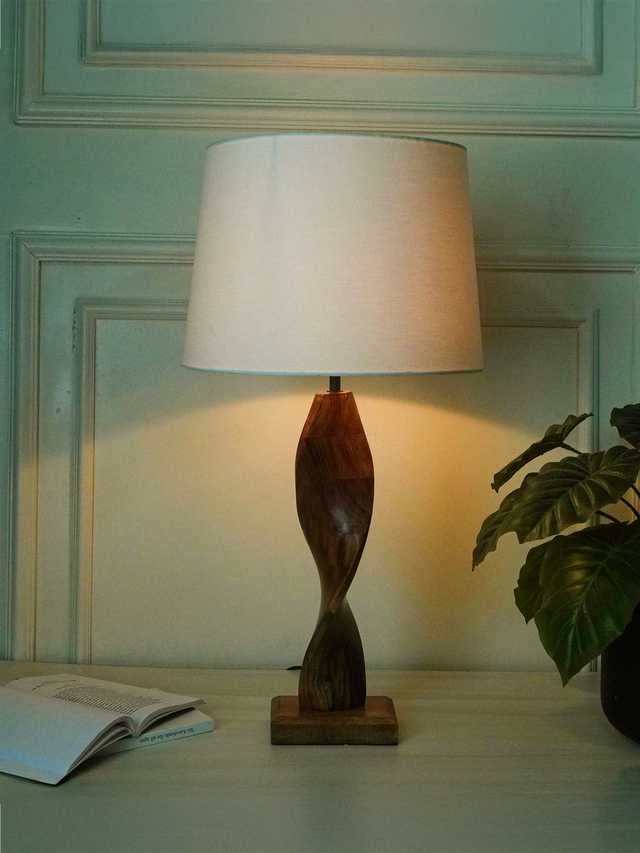 Soren Wooden Table Lamp