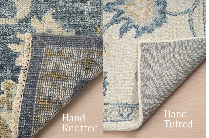 Hand-knotted vs. Hand-tufted