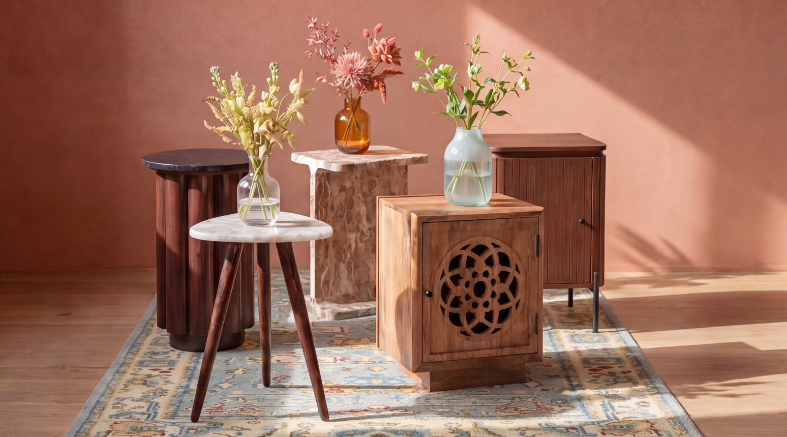 Marble vs Wood Accent Table: Which Wins?