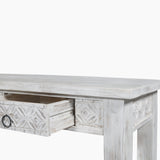 Freesia Rustic Two Drawer Console Table