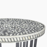 Viridia Bone Inlay End Table