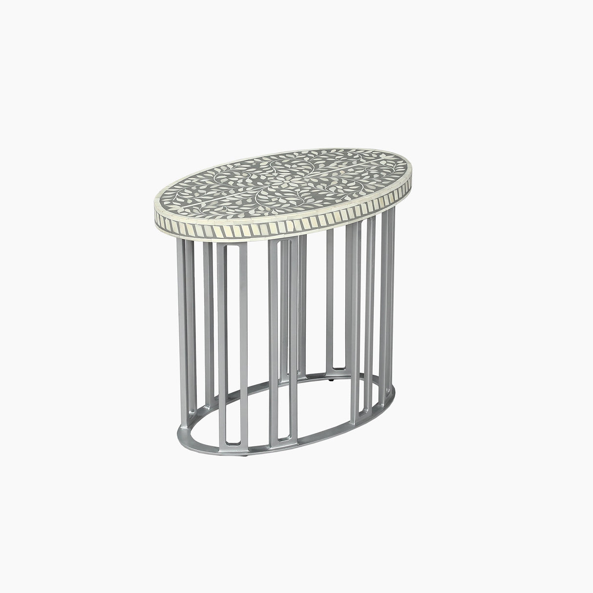 Viridia Bone Inlay End Table