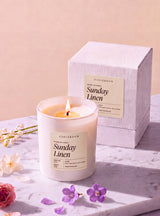 Sunday Linen Soy Wax Candle