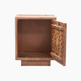 Liora Cut Work Wooden Side Table