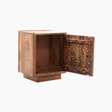 Liora Cut Work Wooden Side Table