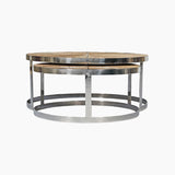 Amara Reclaimed Wood Nesting Coffee Tables