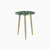 Astrid Green Agate End Table