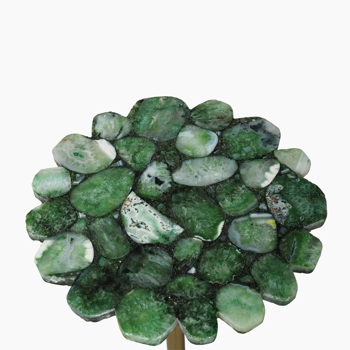 Astrid Green Agate End Table