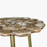 Astrid Natural Agate End Table