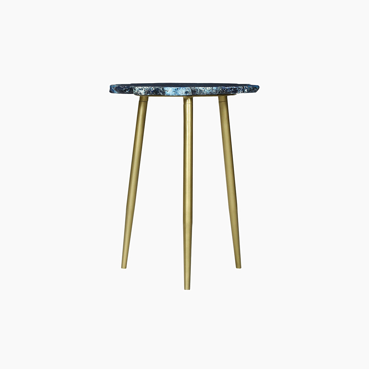 Astrid Blue Agate End Table