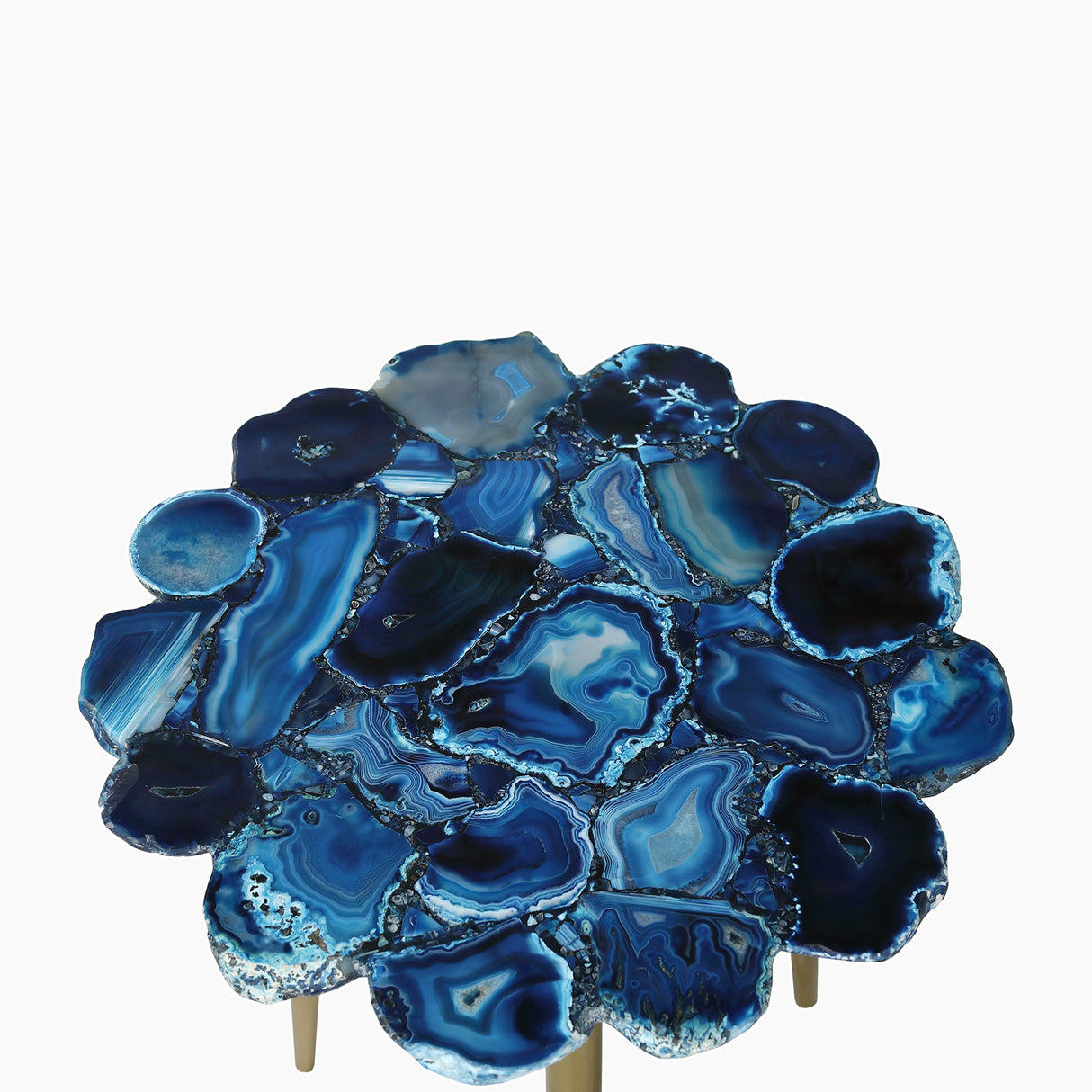 Astrid Blue Agate End Table