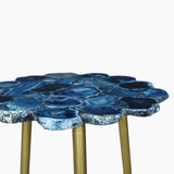 Astrid Blue Agate End Table