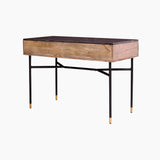 Mirabel Marble Top Three Drawer Console Table