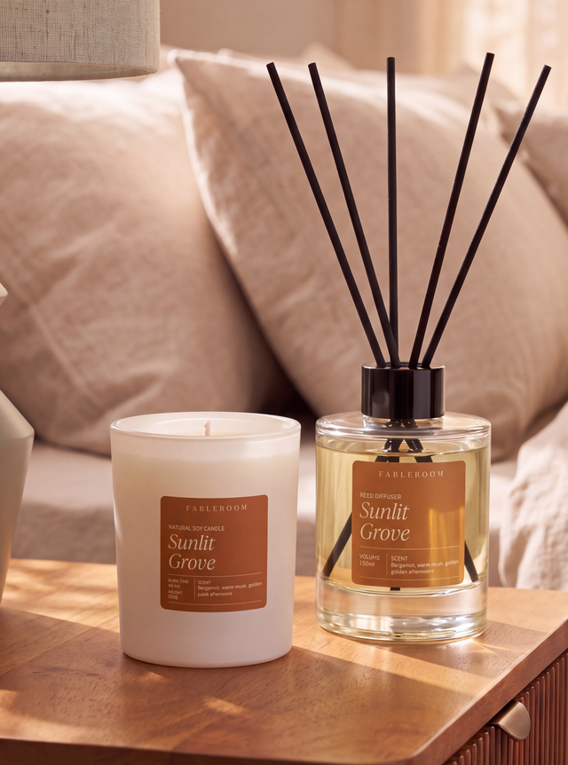 Sunlit Grove Reed Diffuser