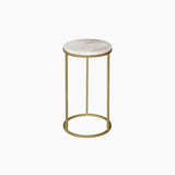 Nixie Rose Quartz End Table