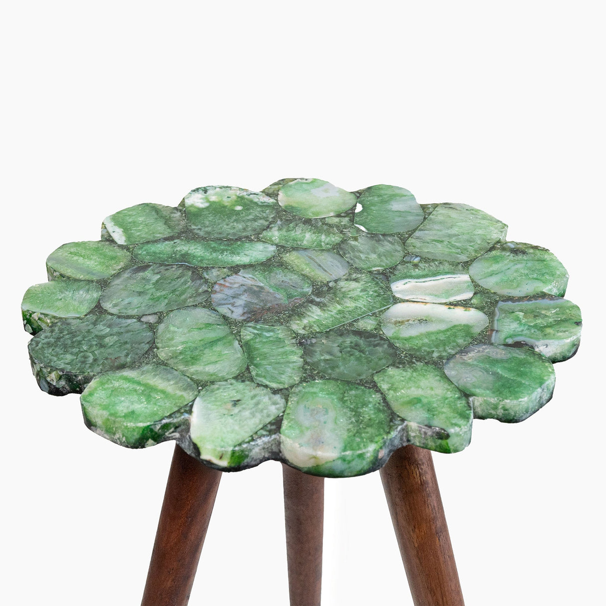 Astrid Green Agate End Table