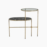 Nirva Mixed Material End Table