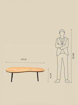 Jenny Acacia Wood Coffee Table