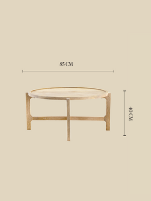 Lisa Mango Wood Coffee Table