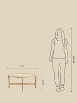 Lisa Mango Wood Side Table