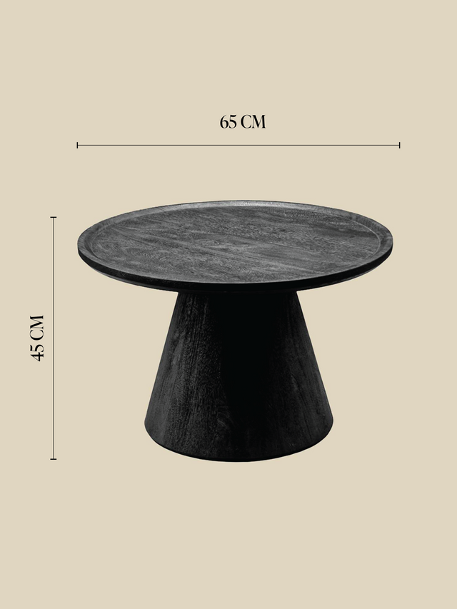 Riven Pedestal Coffee Table