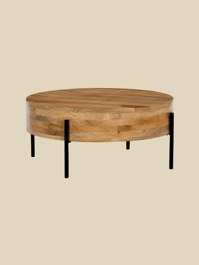 Alan Mango Wood Coffee Table